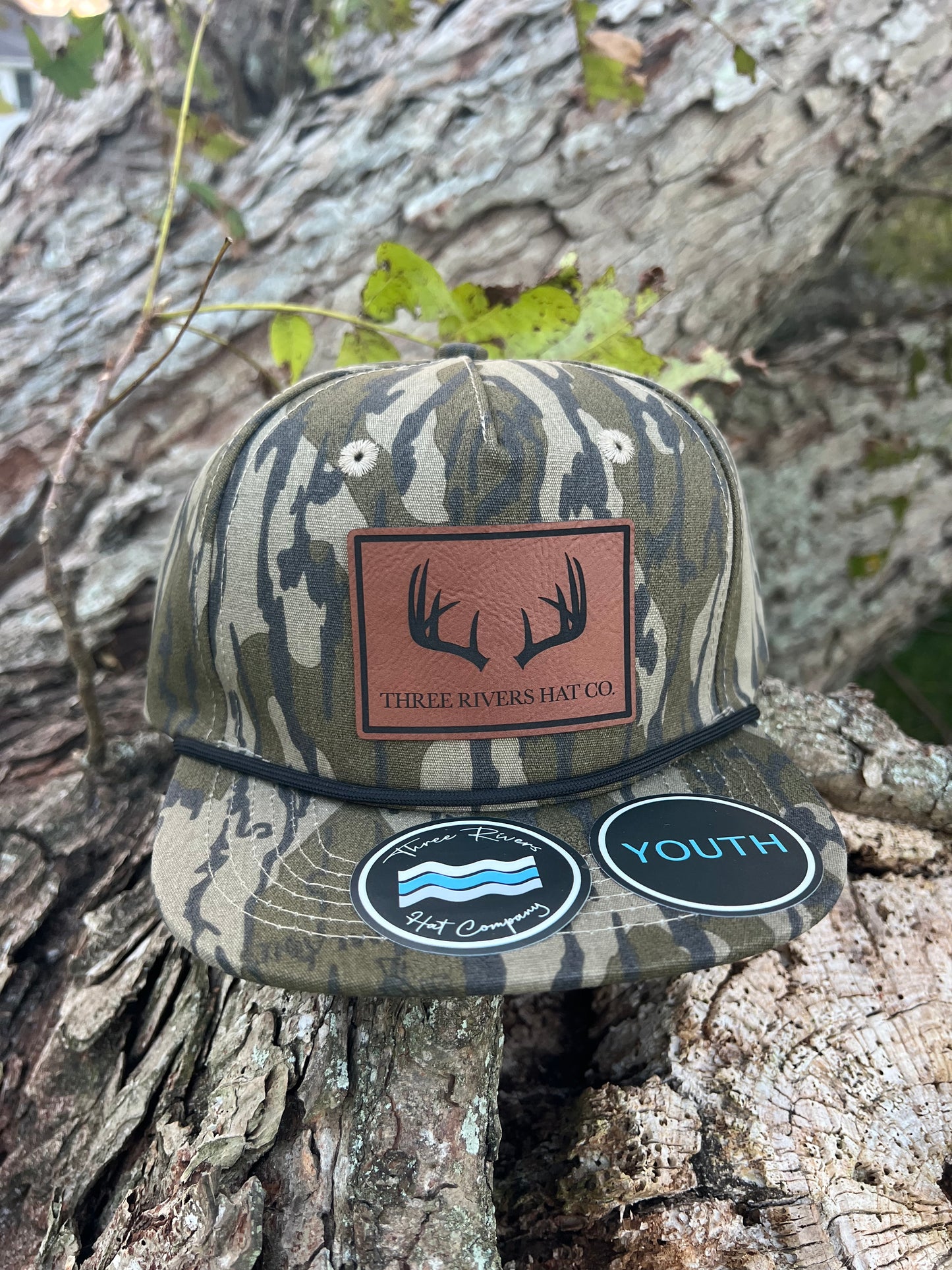 YOUTH - Deer Horns - Camo Rope Hat - Lost Hat Co.