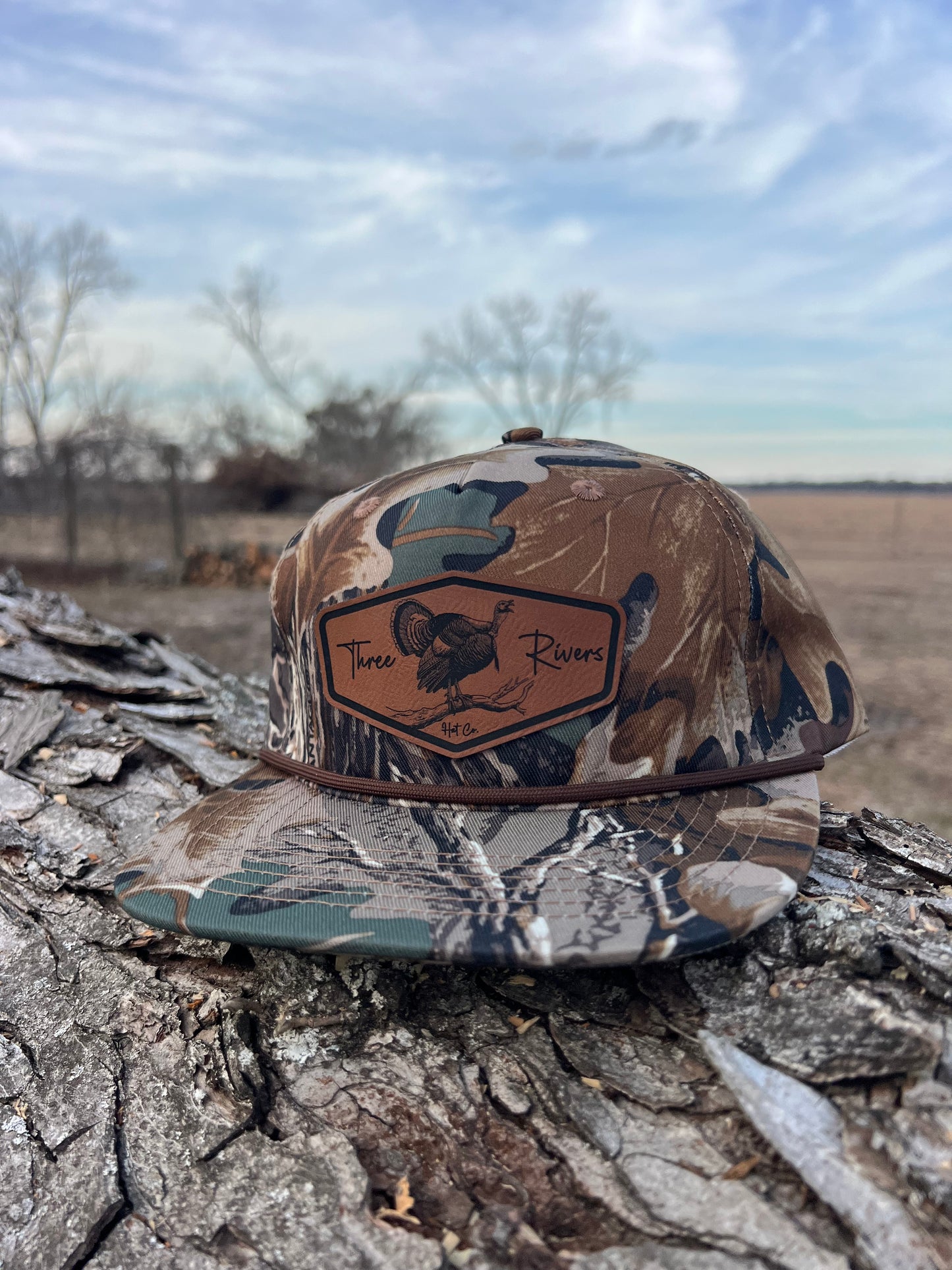 Gobbler on the Roost - Rope Snapback - Buckle Style Patch