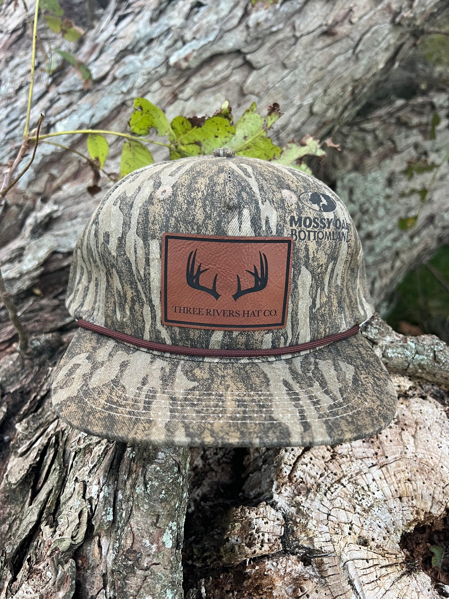 Deer Horns - Rope Snapback - Mossy Oak