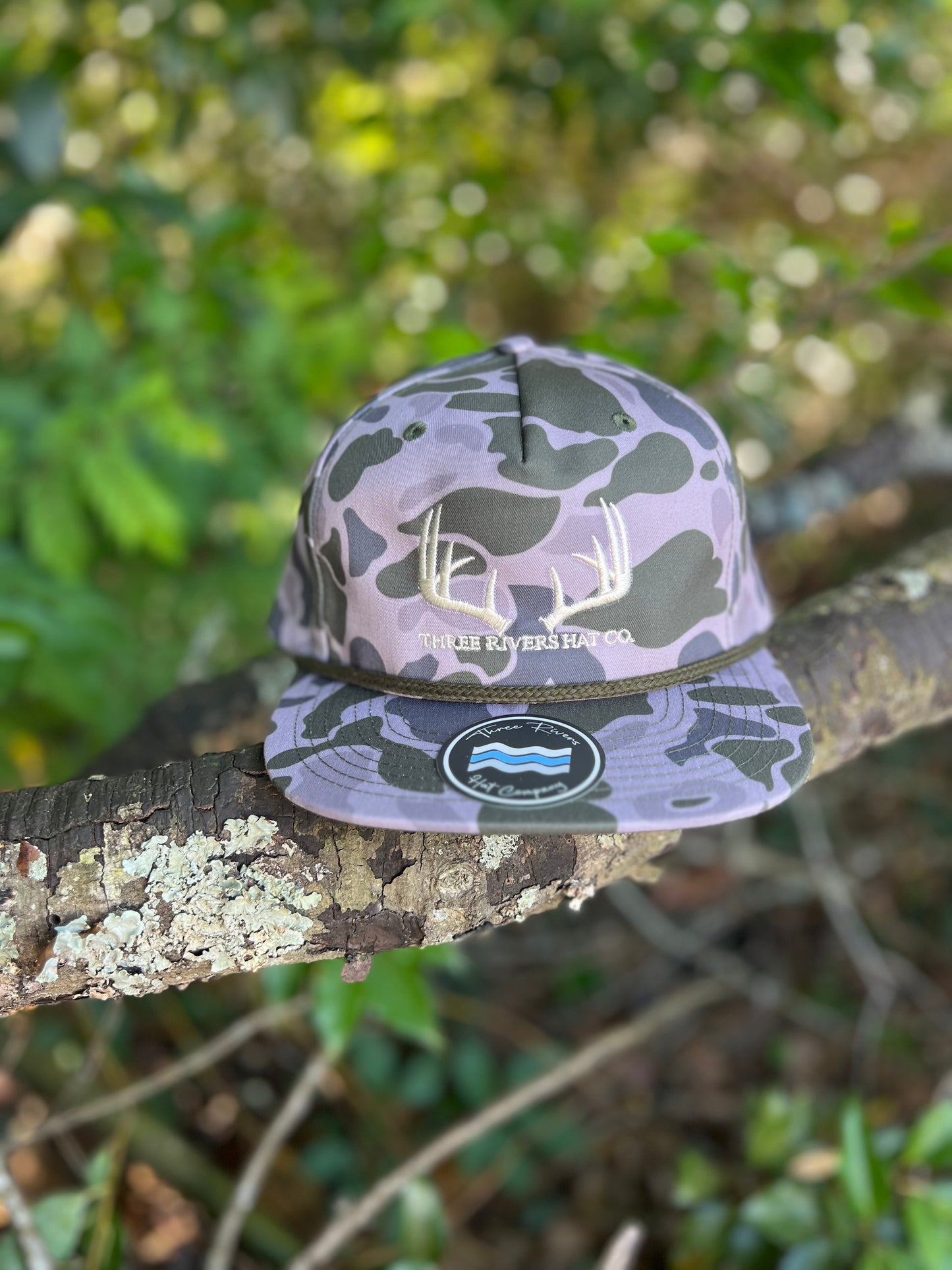 Classic Whitetail Rack - Rope Snapback - Richardson 256p