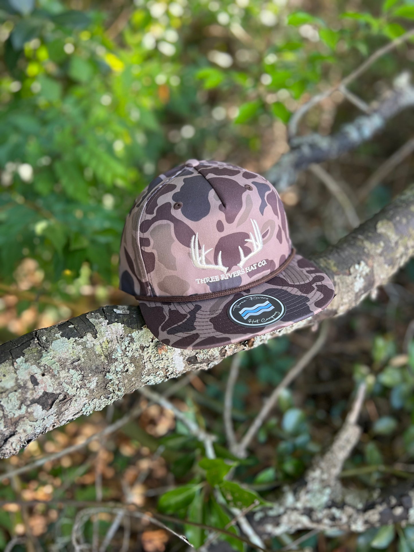 Classic Whitetail Rack - Rope Snapback - Richardson 256p