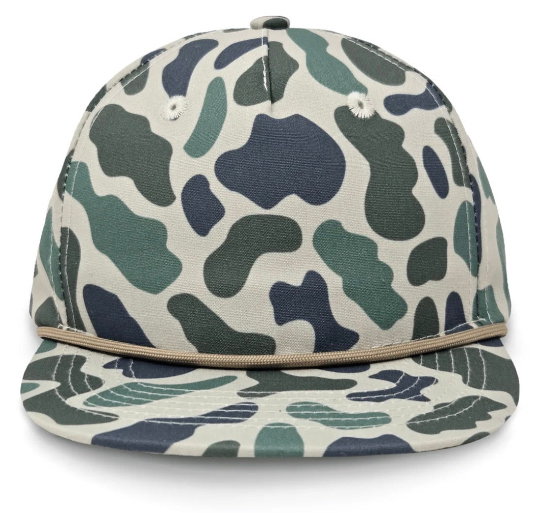 KIDS - Deer Horns - Camo Rope Hat