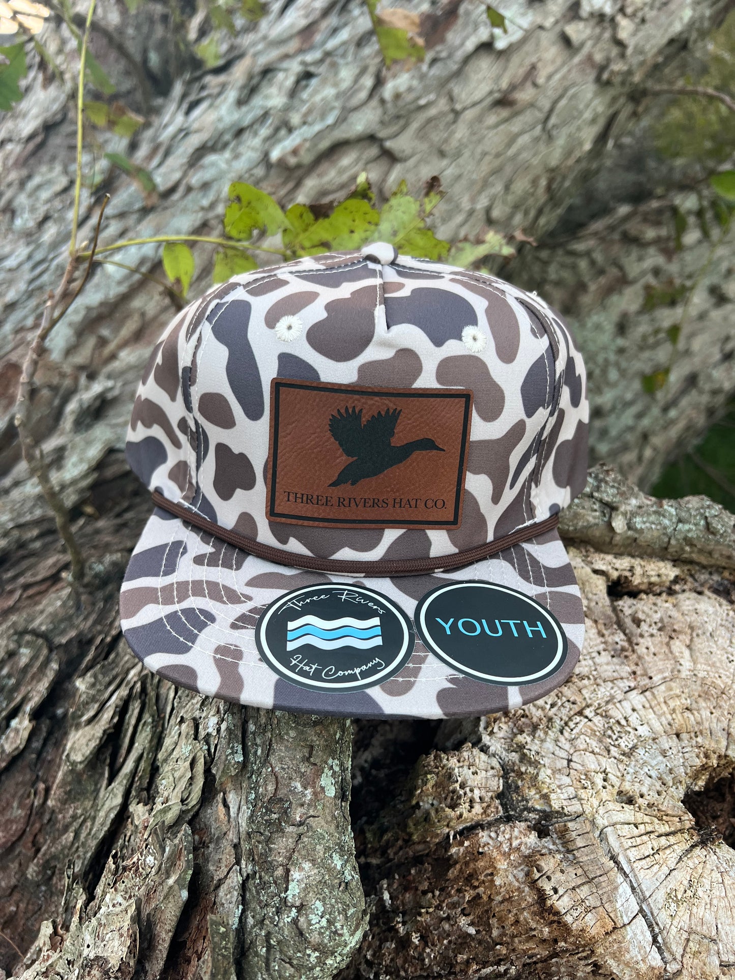YOUTH - Duck Silhouette - Camo Rope Hat - Lost Hat Co.