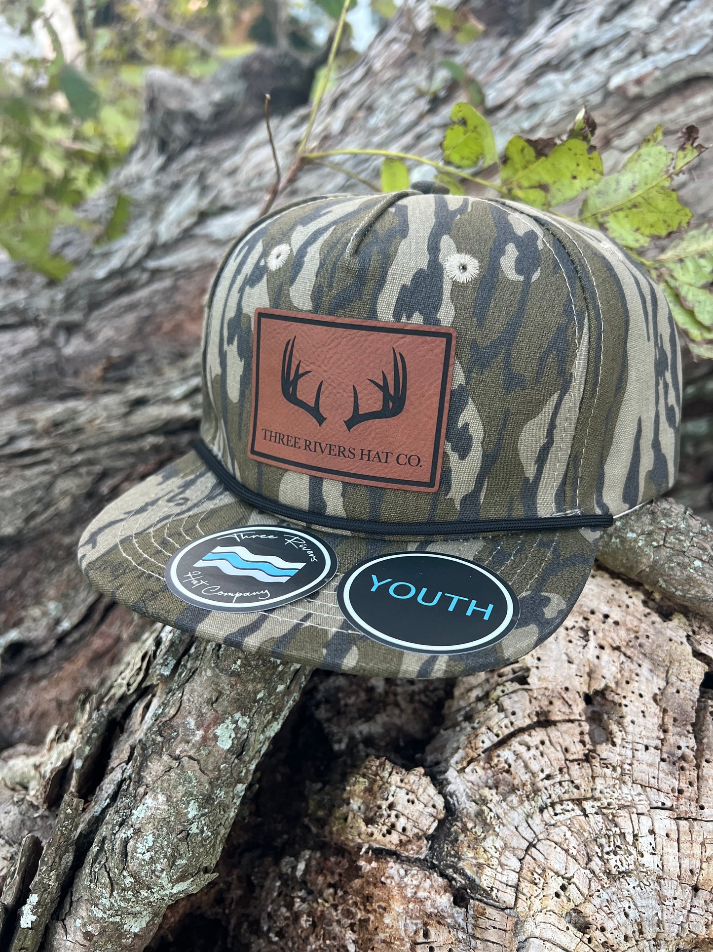 YOUTH - Deer Horns - Camo Rope Hat - Lost Hat Co.