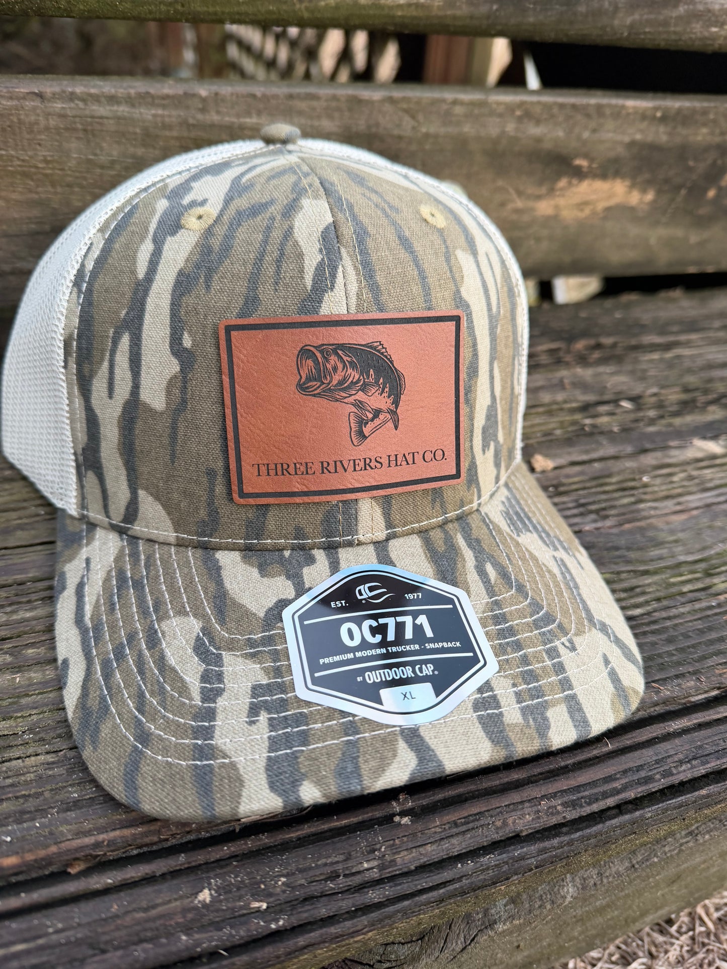 XL Fit - Bass Silhouette - Trucker Snapback