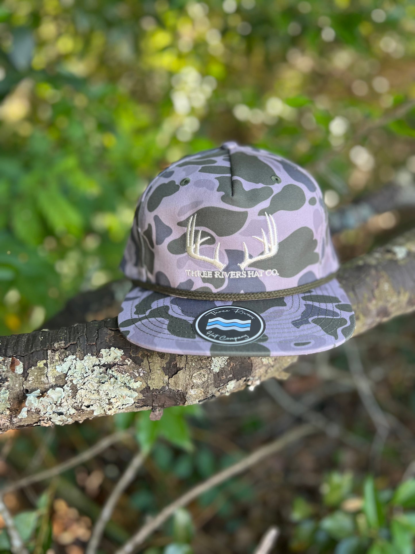 Classic Whitetail Rack - Rope Snapback - Richardson 256p