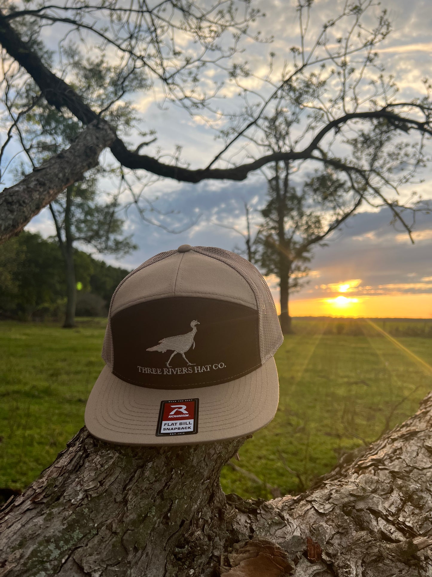 Classic Gobbler - Flatbill Snapback Hat - Richardson 168