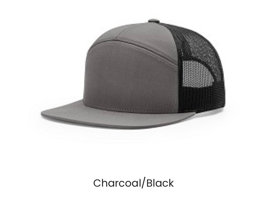 Classic Flying Mallard - Flatbill Snapback Hat - Richardson 168