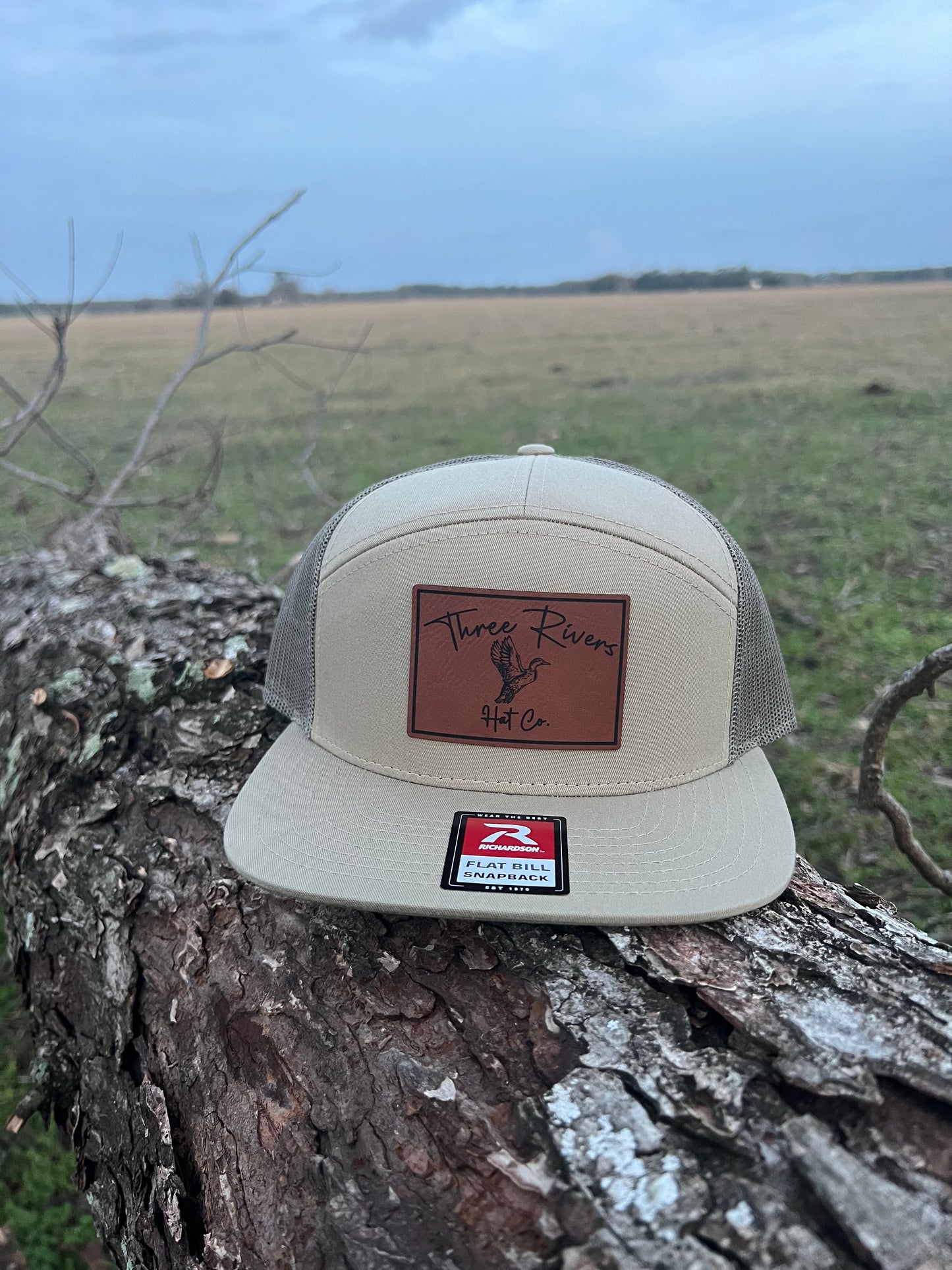 Flying Mallard - Flatbill Snapback Hat - Richardson 168