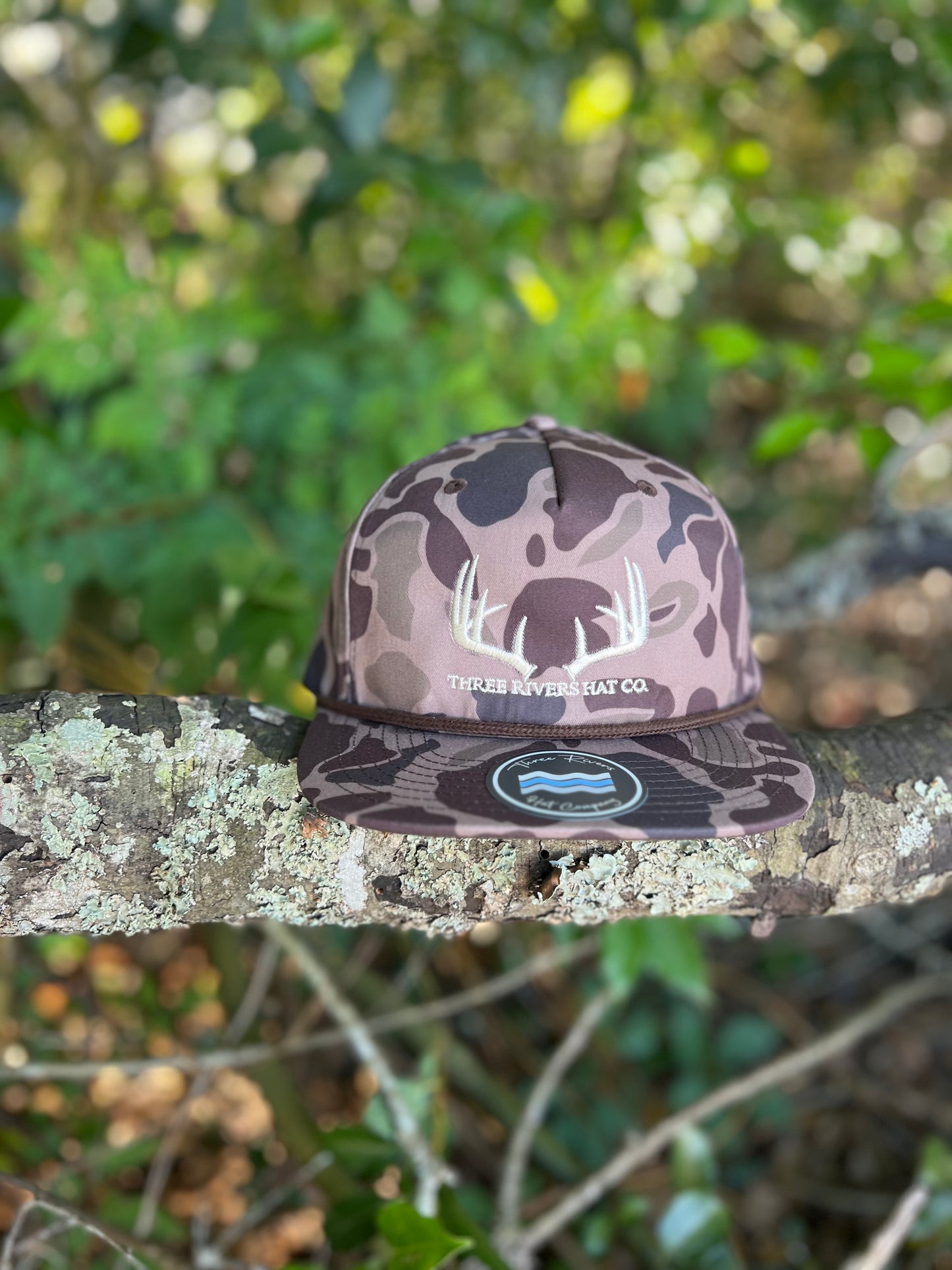Classic Whitetail Rack - Rope Snapback - Richardson 256p