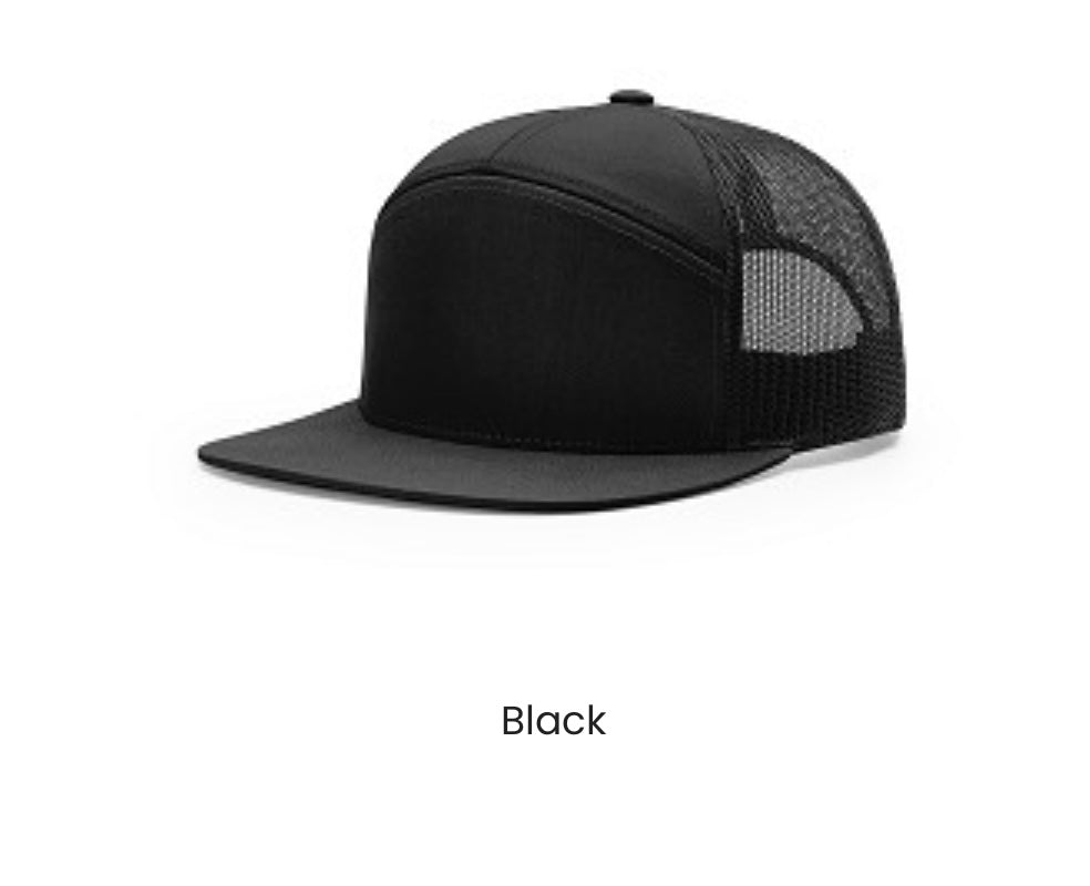 Classic Flying Mallard - Flatbill Snapback Hat - Richardson 168