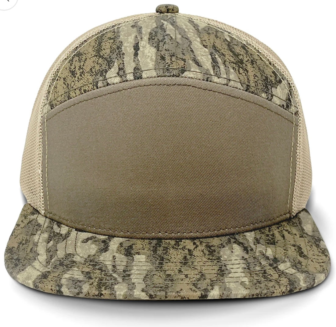 Deer Dog Hunting - Flatbill Snapback - Mossy Oak Camo