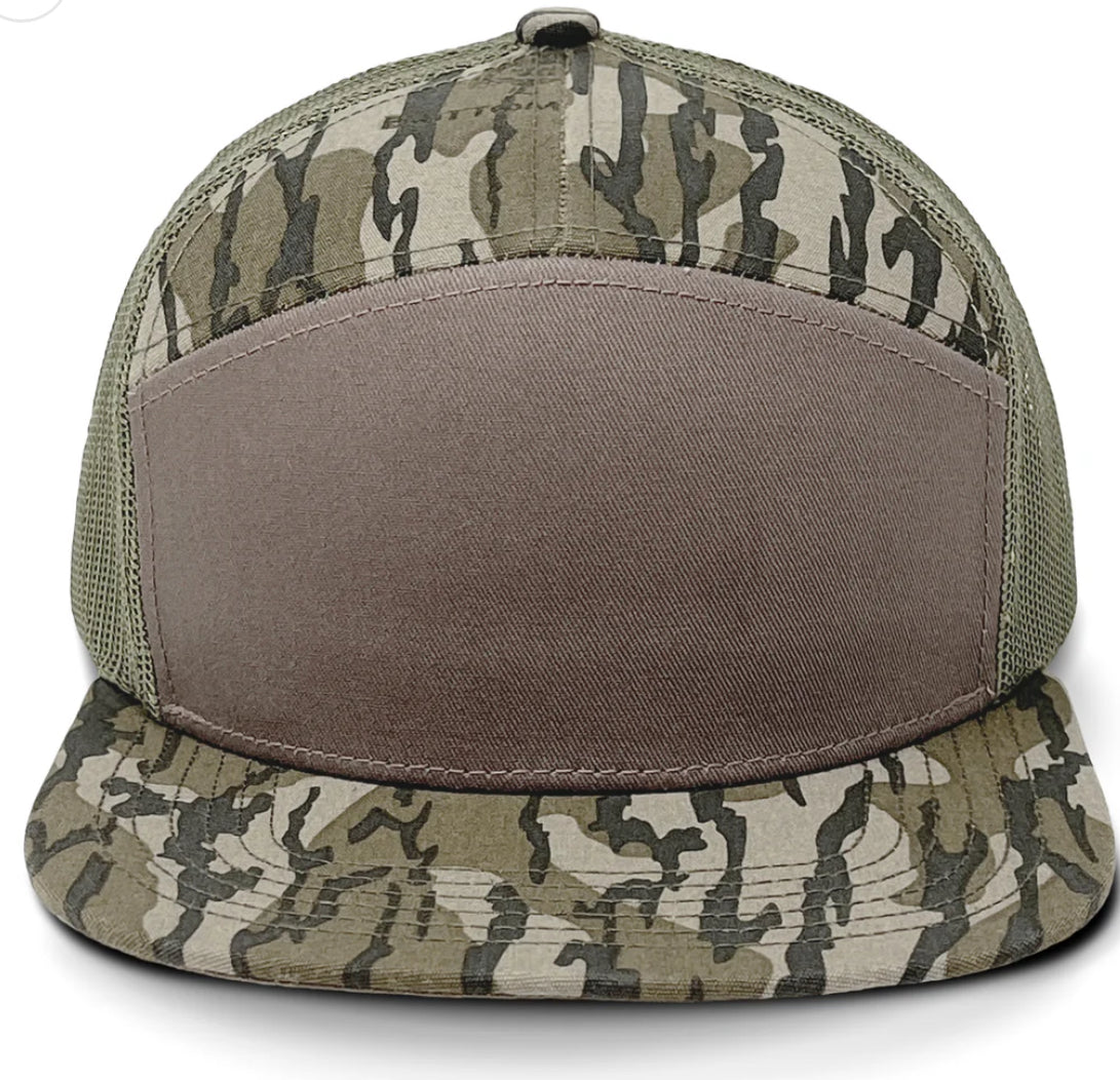 Classic Flying Mallard - Flatbill Snapback Camo - Lost Hat Co.