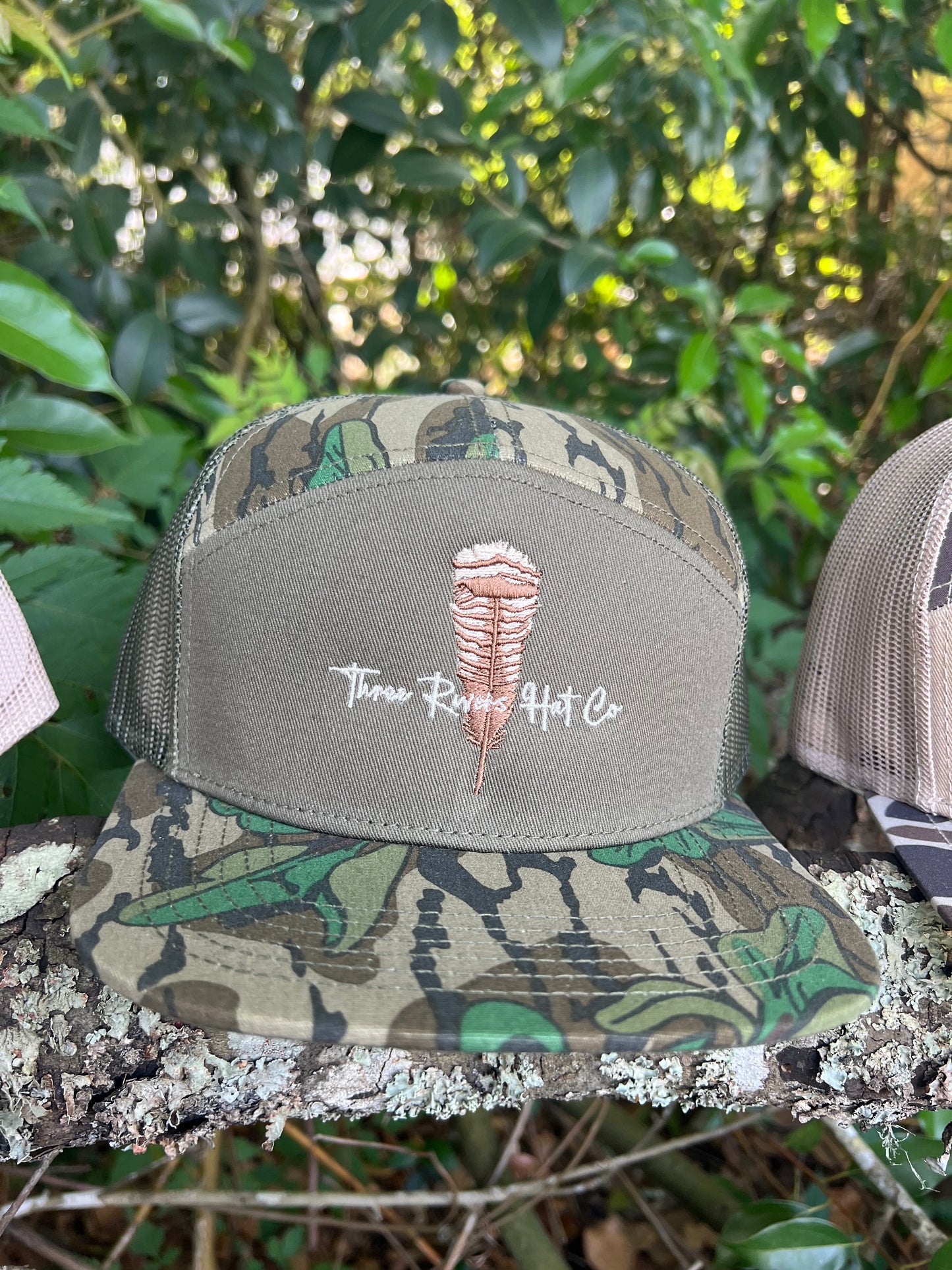 Turkey Feather - Flatbill Snapback - Mossy Oak Camo