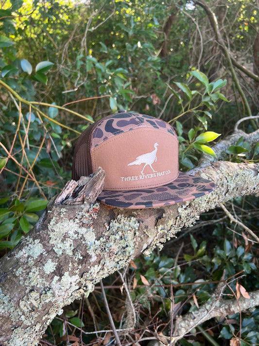 Classic Gobbler - Flatbill Snapback Hat - Old’s Cool Camo