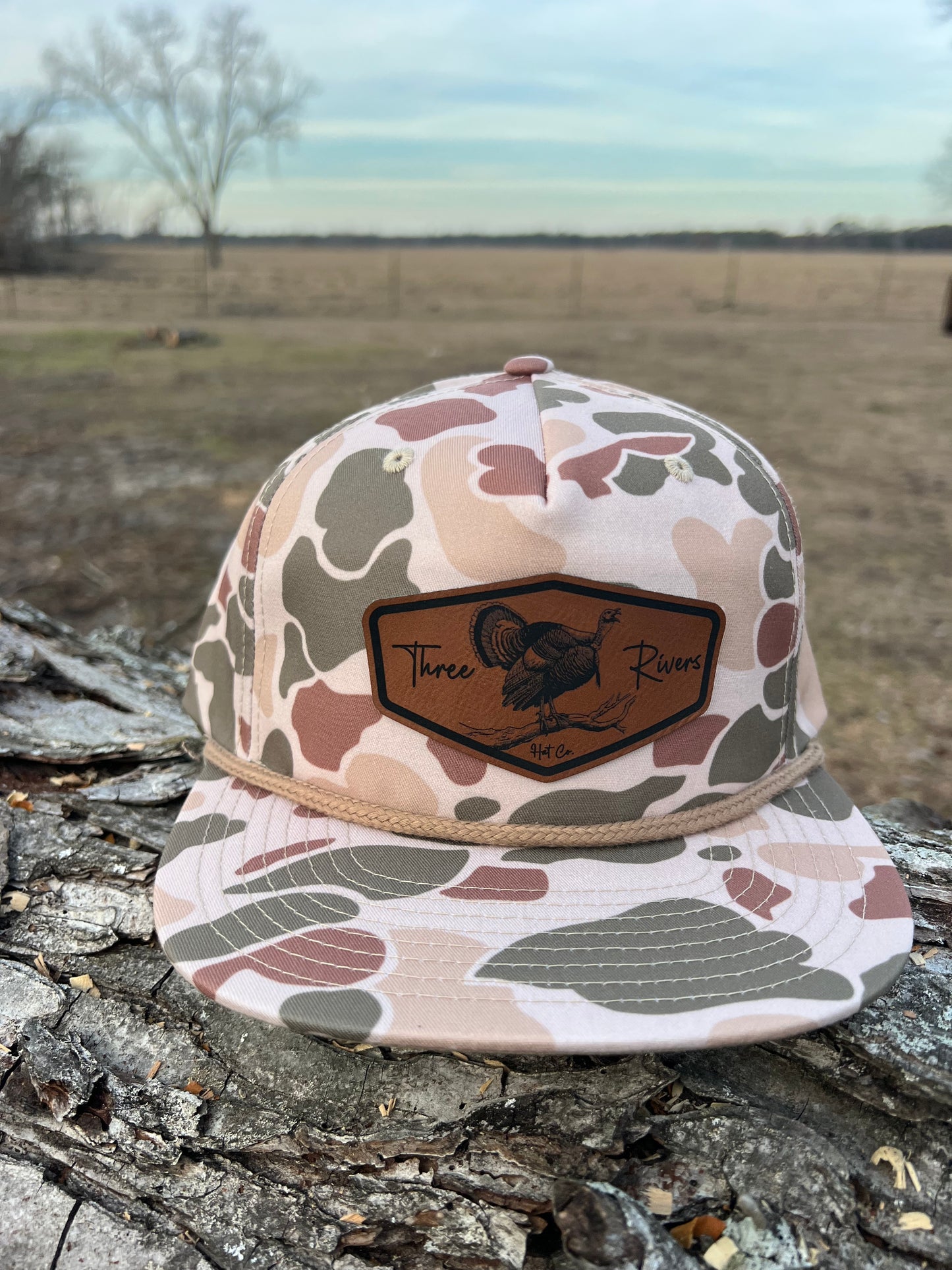 Gobbler on the Roost - Rope Snapback - Buckle Style Patch