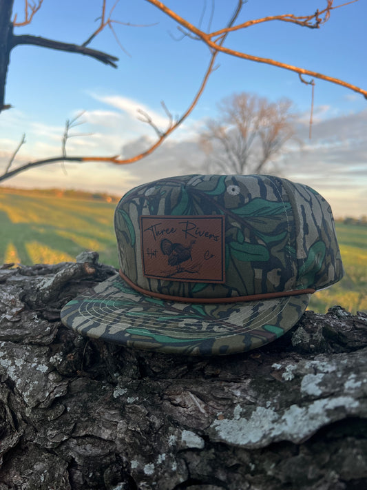Gobbler on the Roost - Camo Rope Hat - Lost Hat Co.