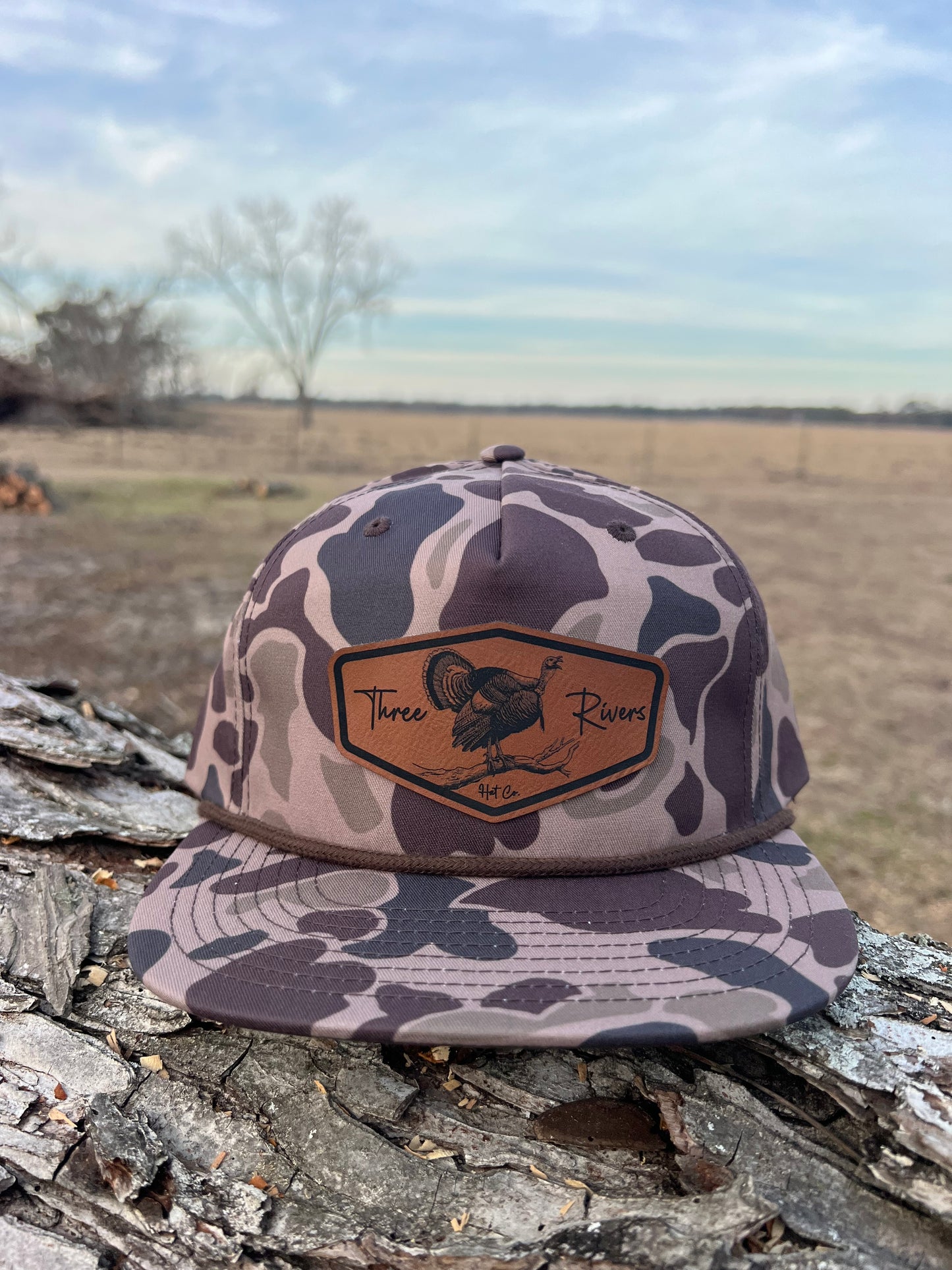 Gobbler on the Roost - Rope Snapback - Buckle Style Patch