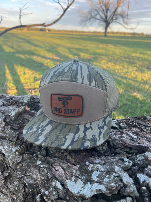 Little Debbie Pro Staff - Flatbill Snapback - Mossy Oak Camo