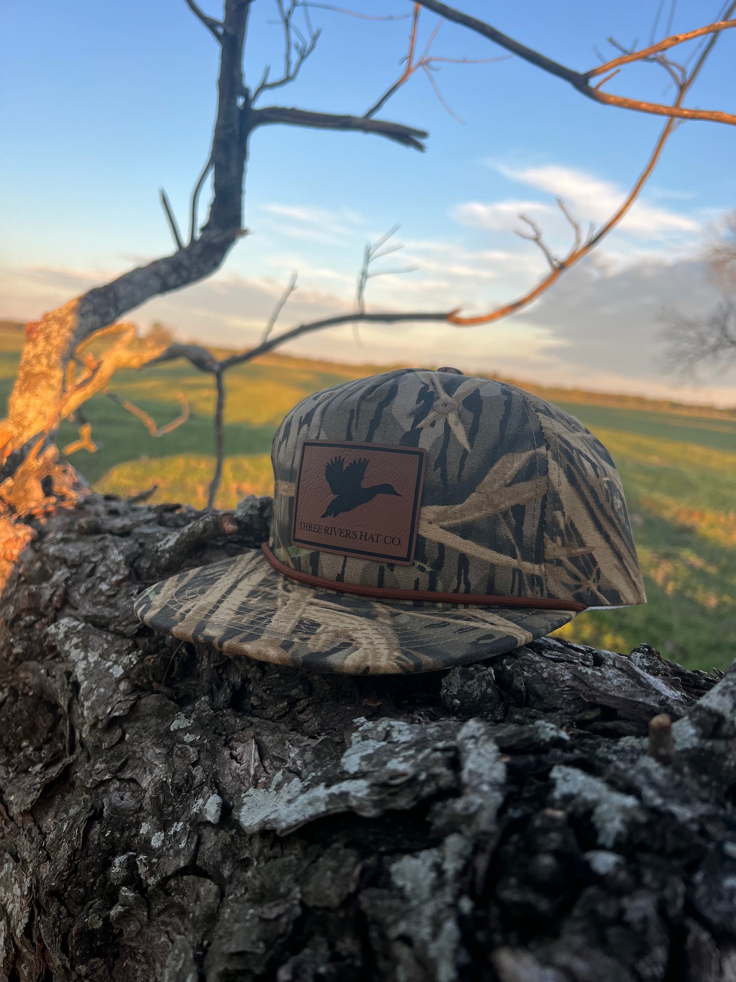 Duck Silhouette - Camo Rope Hat - Lost Hat Co.