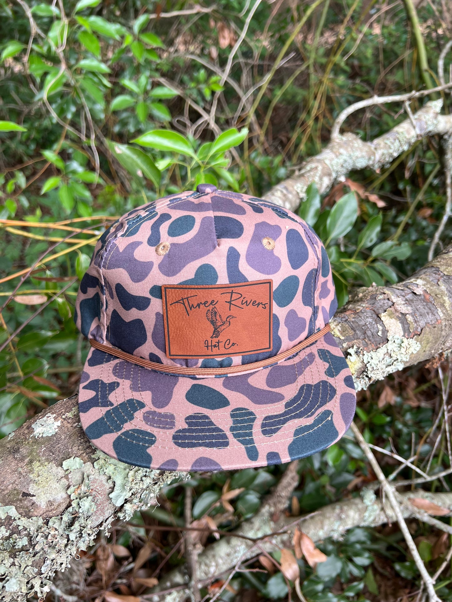 Flying Mallard - Camo Rope Hat - Lost Hat Co.