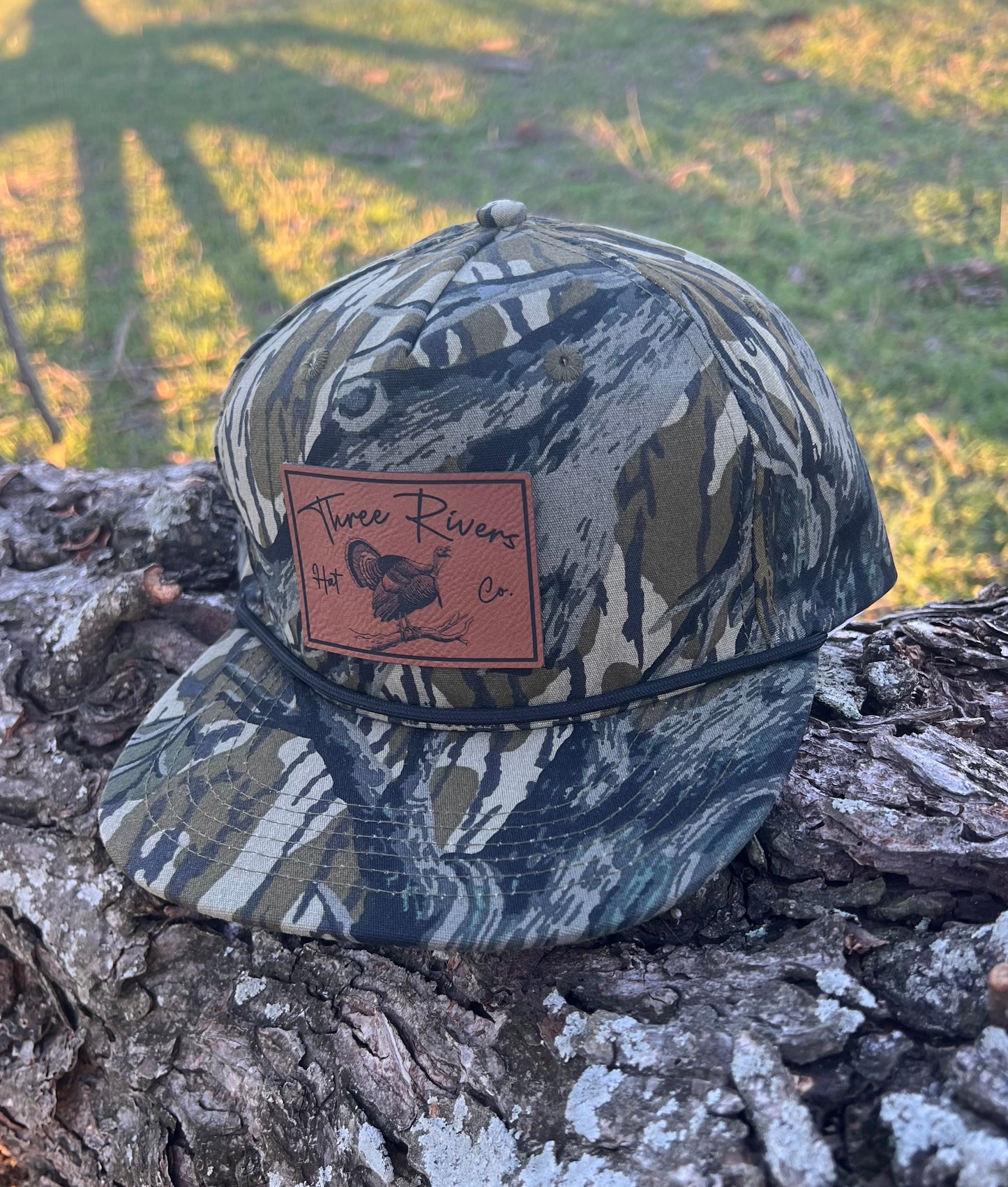 Gobbler on the Roost - Camo Rope Hat - Lost Hat Co.