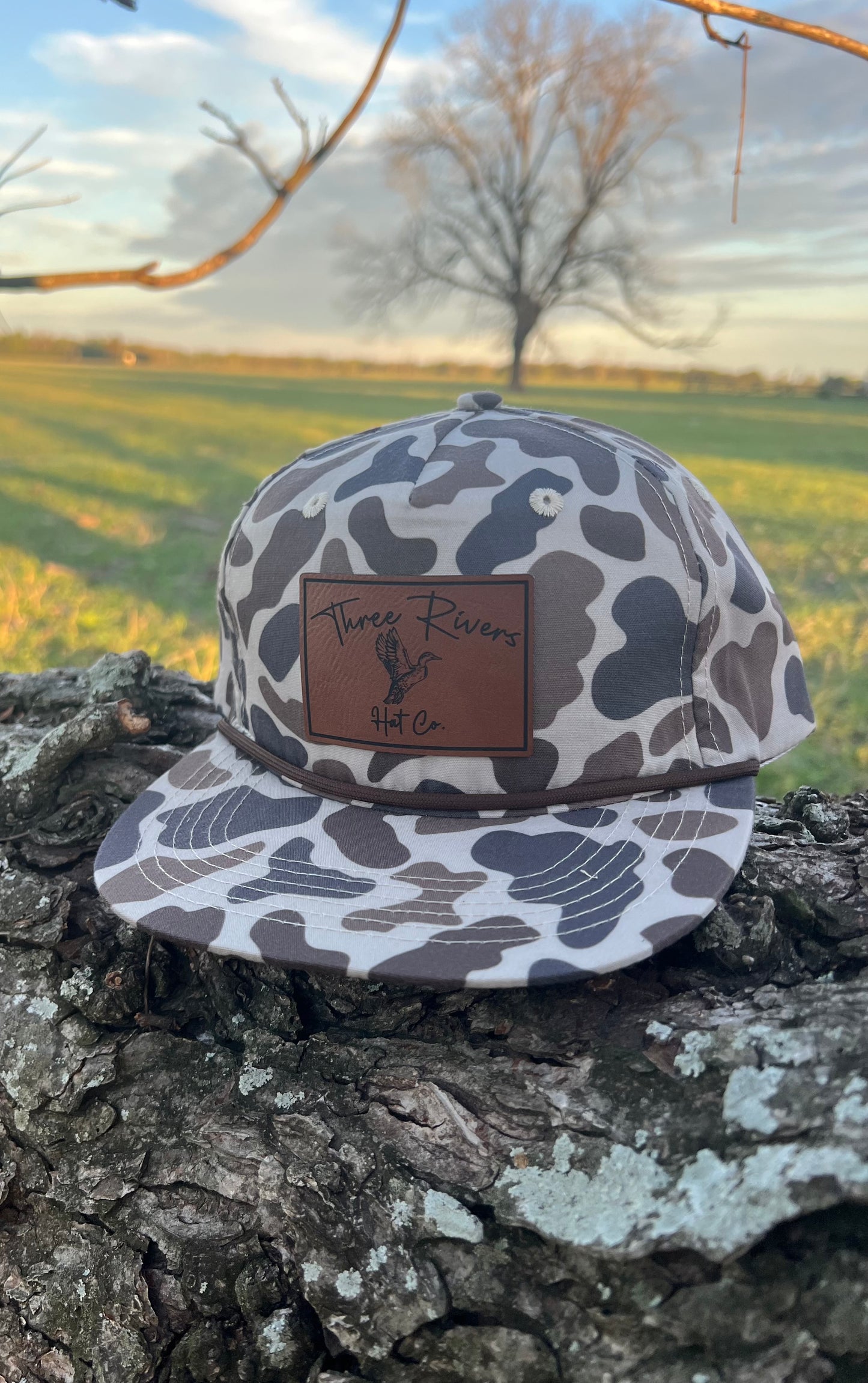 Flying Mallard - Camo Rope Hat - Lost Hat Co.