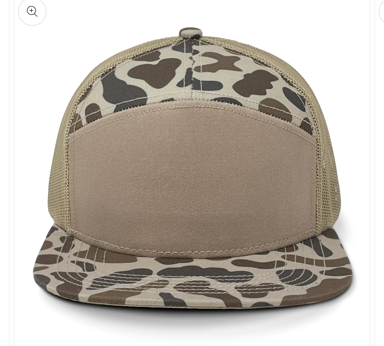 Treed Bear - Flatbill 7 panel Snapback